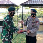 Jalin Silaturahmi, Danyonif Rider Khusus 136/TS Kunjungi Mako Satbrimob Polda Kepri