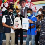 Bantu Pemerintah Sukseskan Program Vaksin, Menparekraf Ucap Terima Kasih Ke Danlantamal X