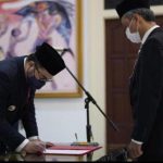 Pelantikan Pejabat Baru Kepala Dinas Komunikasi dan Informasi Kabupaten Kediri oleh Bupati Kediri Proses pelantikan Ptlt Kepala Dinas Kominfo