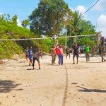 Jalin Keakraban Bersama Warga, Satgas TMMD Olahraga Bersama