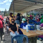 Berastagi Keren Wadah Generasi Muda Berastagi Selenggarakan Vaksinasi Moderna Tahap Pertama Tampak Roy Joretta Barus Pendiri Berastagi Keren Saat Memantau Vaksinasi Moderna Tahap Pertama