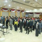 Mewakili Bupati Sekretaris Daerah Ir. H. Agus Sanusi, M. Simelantik 77 Orang Pejabat Struktural Eselon III dan IV Mewakili Bupati Sekretaris Daerah Ir. H. Agus Sanusi, M. Simelantik 77 orang pejabat struktural eselon III dan IV