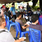 Jelang Peparnas XVI Papua, Diskes Lantamal X Gelar Serbuan Vaksin Maritim TNI AL di TPI