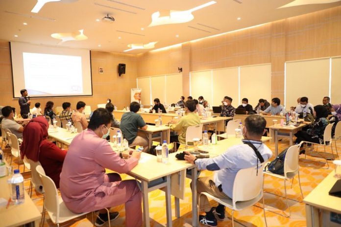 BP Batam gelar FGD bertajuk Optimalisasi Layanan Informasi Melalui Platform Digital, Jumat (12/11/21). Foto: Dok BP Batam