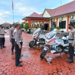 Operasi Zebra Seligi, Satlantas Polres Bintan Salurkan Sembako dan Masker
