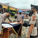 Sertijab di Jajaran Polres Tanah Karo, Kapolres: Selamat menjalankan Tugas yang Baru Semoga Amanah