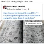 Soal Pemberitaan Judi Togel di Karo, Nuel: Buat Aja Namaku, Silahkan Lapor ke Polda