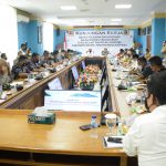 Danlantamal IV Sambut Kedatangan Menkopolhukam dan Mendagri di Natuna