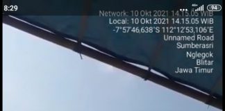 Kepala Teknik Tambang (KTT), PT Ngaini Mengundurkan Diri, Kegiatan Tambang Tetap Beroperasi Aktivitas Tambang PT. Ngaini, (10/10/2021). Foto: Biro blitar