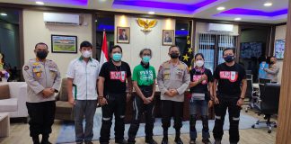 Tinggalkan Kota Pangkal Pinang, Tim JKW-PWI Disambut Kapolda Babel Tim Jelajah PWI tiba di Provinsi Babel (Foto PWI)