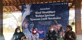 Budaya Spiritual Diharapkan jadi Pijakan Pengembangan Masyarakat Sekitar Candi Borobudur Acara sarasehan budaya spiritual kawasan Candi Borobudur di Balkondes Ngargogondo, Borobudur, Jawa Tengah, Senin 8 November 2021. (Foto Dok.)