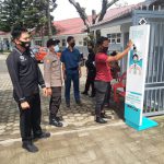 Razia Prokes, Jajaran Polres Tanah Karo Kunjungi Sekolah di Kecamatan Kabanjahe dan Berastagi