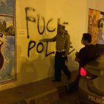 Polsek Lubuk Baja Tangkap Pelaku yang Mencoret dan Kotori Tembok Terowongan Pelita