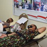 Satbrimob Polda Kepri Gelar Donor Darah, Dalam Rangka Memperingati HUT Ke-76 Tahun Korps Brimob Polri