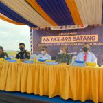 66,78 Juta Batang Rokok Ilegal Dimusnahkan Bea Cukai Batam