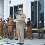 Awal 2022, Pemkab Asahan Gelar Apel Gabungan OPD dan ASN