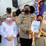 Wakapolda Riau Tinjau Vaksin Di Mandau Bengkalis