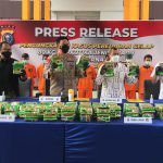 80 Kilo Sabu dan 11 Pelaku Berhasil Diamankan Dit Resnarkoba Polda Riau
