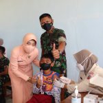 Vaksinasi Untuk Siswa SD Angkasa Lanud Silas Papare dan SD di wilayah Kabupaten Jayapura