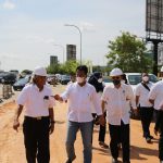 Muhammad Rudi Tinjau Proyek Pelebaran Jalan dan Pembangunan Drainase DAM Baloi