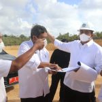 Plt Bupati Bintan Tinjau Lahan Pembangunan Gedung Layanan Terpadu