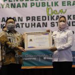 Tulangbawang Kembali Raih Penghargaan Tertinggi Kabupaten Terbaik Dari Ombudsman