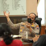 Untuk Polri Lebih Baik, Kapolres Kediri Kota Gelar Dialog Bersama Mahasiswa Serap Aspirasi