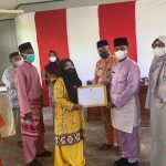 Wabup Lingga Lantik tiga Badan Permusyawaratan Desa (BPD) Desa di Sungai Pinang