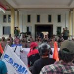 SPAI-FSPMI Kabupaten Karimun Gelar Aksi Unjuk Rasa