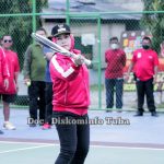 Winarti Buka Tournamen Tenis Lapangan Piala “Bupati Cup 2022”