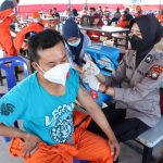 Polres Karimun Gelar Vaksin di PT.Saipem