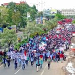 Unjuk Rasa Gabungan Aliansi BEM Sejajaran Perintis Kemerdekaan