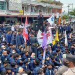 Unjuk Rasa Mahasiswa Gabungan, Sampaikan 5 Tuntutan ke Bupati dan DPRD Bengkalis
