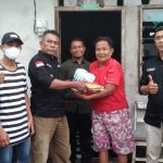 Geram Lingga Dan Pemuda Kampung Baru Berbagi Sembako