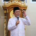 Gubernur Ansar Safari Ramadhan ke Masjid Jami’ At Taqwa Belakang Padang
