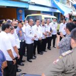 Pemkab Lampura Tinjau Pasar Pagi