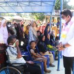 Roby tabur 4000 bibit Kerapu dan berikan bantuan di Desa Numbing