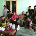 Ibu Asuh Menangis Saat Tim Satgas TMMD Kodim Bengkalis Pamit Pulang