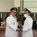 Arinal Djunaidi Lantik Wakil Bupati Lampura Periode 2019-2024 di Balai Keratun