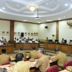 Bupati Bengkalis Hadiri Rapat Pemberangkatan Jemaah Calon Haji di EHA Provinsi Riau Tahun 2022