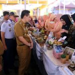 Wabup Lampura Cicipi Hidangan Lomba Cipta Menu Yang Diselenggarakan Dinas Ketahanan Pangan