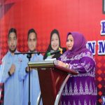 Bupati Kasmarni Hadiri Pelantikan Pengurus Besar Himpunan Pemuda, Pelajar dan Mahasiswa Sakai Riau di Pekanbaru