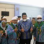 Roby Sambut Ketibaan Jemaah Haji Bintan Di Embarkasi Batam
