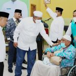 Bupati Alfedri Sambut Kedatangan Jemaah Haji Kabupaten Siak