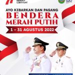 Rudi: Ayo Kibarkan dan Pasang Bendera Merah Putih Selama 1 hingga 31 Agustus 2022