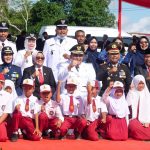 Perdana Pemkab Bintan Gelar Upacara HUT RI di Lapangan Sri Bintan Buana Busung