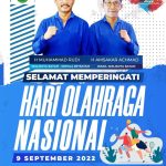 Hari Olahraga Nasional, Rudi: Tanamkan Jiwa Sportif