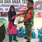 Serda Petrus Tasid Jawa Bagikan Paket Sembako ke Anak Yatim dan Lansia di Subang Mas