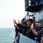 Rendezvous at Sea Bea Cukai Bersama Singapore Police Coast Guard, Tingkatkan Pengawasan Laut Melalui Patroli Perbatasan Terkoordinasi