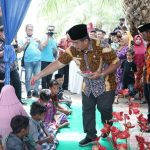 Taufik Hadiri Bakti Sosial Pemuda Pancasila Ranting Sei Dua Hulu